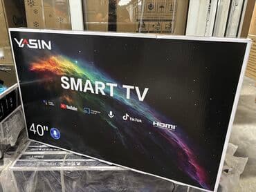 yasin led 32e59ts: 🔥🔥АКЦИЯ ‼️👍🔥 У нас самый низкий цены. Акция!!! Ясин 40 дюм диагонал — 1