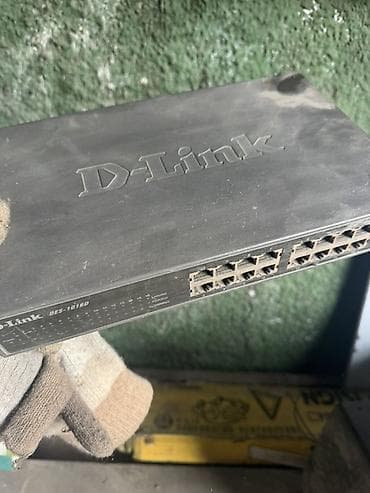 bluetooth адаптер бишкек: Коммутатор D-Link DES-1016D - Неразуправляемый Fast Ethernet — 1