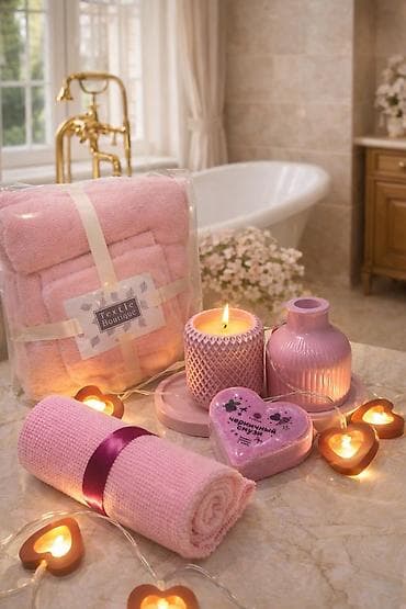 бомбочка для ванны: Аромасвечи и подарочные наборы 🩷🩵🤍🩶🤎❤️ Свечи от 300сом. Ароматы — 9