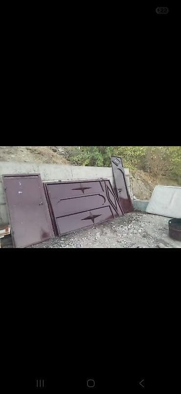 замки на ворота: Жаамат ворота сатылат абалы жакшы Металлические ворота распашные с — 3