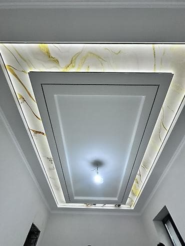 led панели: Натяжные потолки с интегрированной световой линией - Современное — 10