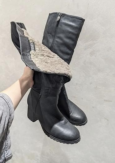 ботфорты stuart weitzman: Высокие женские сапоги-ботфорты черного цвета. - Материал верха — 2