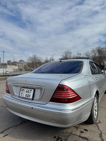 55 amg: Mercedes-Benz S-Class: 2001 г., 3.2 л, Автомат, Бензин, Седан — 2