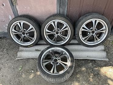 Колеса в сборе 225 / 40 / R 18, Лето, Комплект, отверстий - 5 at lalafo.kg Колеса в сборе 225 / 40 / R 18, Лето, Комплект, отверстий - 5
