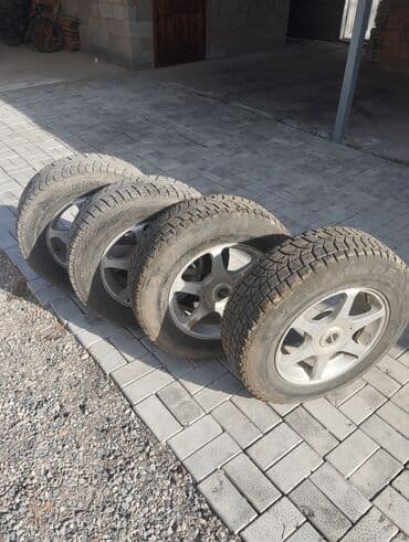 диск на форестер: Колеса в сборе 215 / 70 / R 17, Зима, Б/у, Комплект, Легковые, Литые, отверстий - 5 — 2