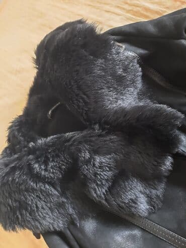 домашние халаты больших размеров: Дубленка, Классическая модель, Турция, По колено, С капюшоном, M — 6