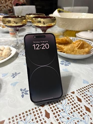 8 iphone: IPhone 14 Pro, Б/у, 128 ГБ, Графит, Чехол, 88 % — 2