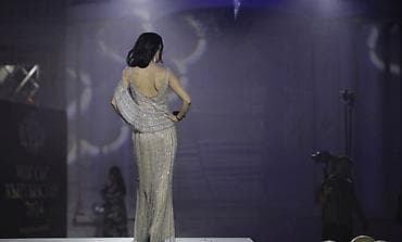 Вечернее платье, Коктейльное, Длинная модель, Открытая спина, Стандарт