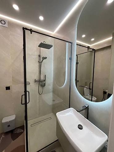 адинай: 1 бөлмө, 54 м², Элитка, 13 кабат, Евроремонт — 8