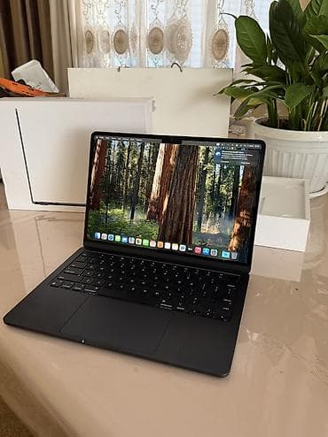 Ноутбуки Apple (MacBook): Open Box! MacBook Air 13.6 M2 16/256 midnight АКБ 100%, 7цикл — 1