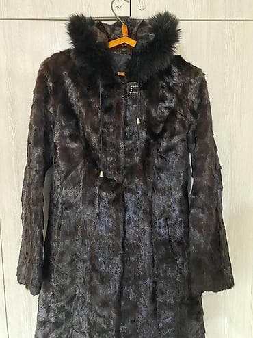 Натуральная норковая (кусками) шуба Подойдет 42-46 размер Состояние