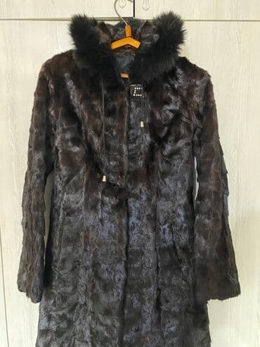 Киреге берилүүчү кийимдер: Натуральная норковая (кусками) шуба Подойдет 42-46 размер Состояние — 1