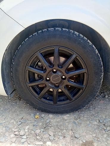 gac aion 60i: Колеса в сборе R 14, Зимняя шипованная, Легковые, Литые, отверстий - 4 — 1