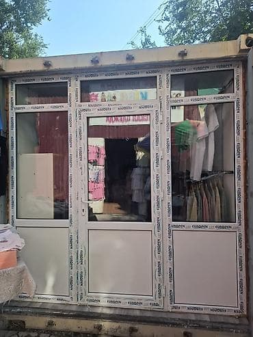 Пластиковая входная группа / фасадная конструкция из ПВХ-профиля с — 1