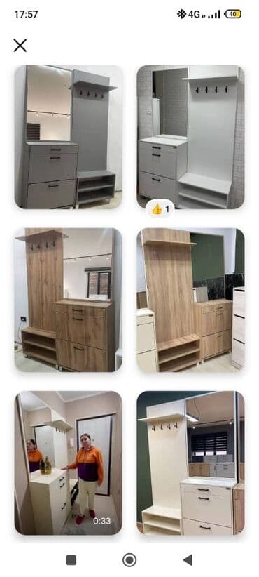 мебел бу бишкек: Ашкана гарнитуру, Жаңы, Акысыз жеткирүү — 17