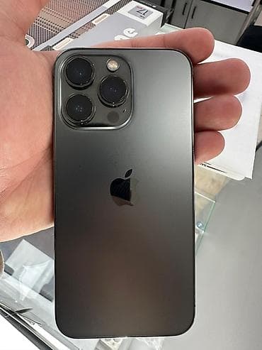 macbook 2018: IPhone 13 Pro, Б/у, 128 ГБ, Графит, Чехол, Коробка, 77 % — 1