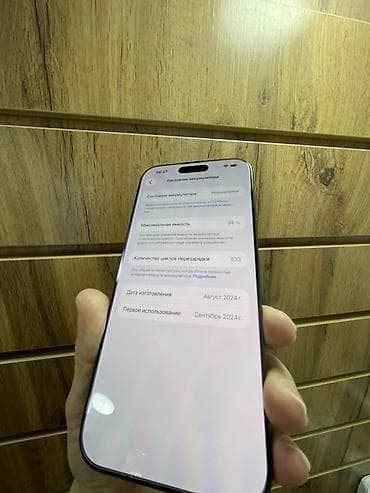 ok google: IPhone 16 Pro Max, 256 ГБ, Black Titanium, 94 % — 3