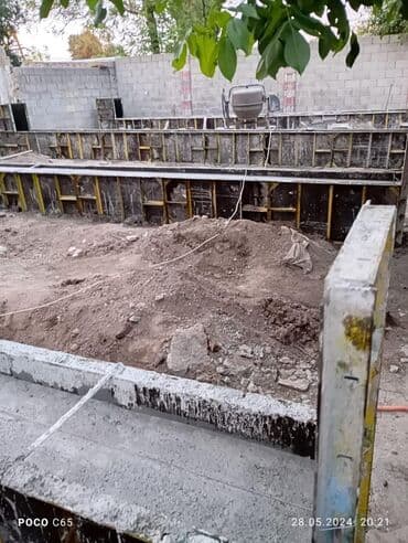 цены на строительные работы: Опалубки, Монолит, Ригель Гарантия, Монтаж, Демонтаж Больше 6 лет опыта — 13