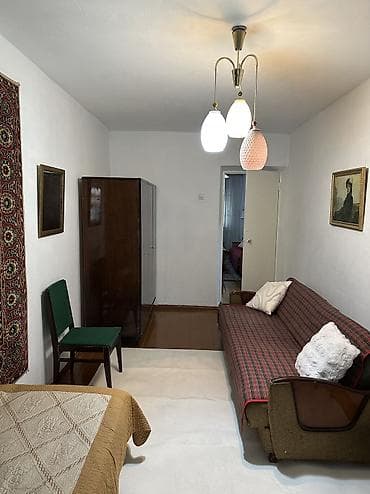 дешевые квартиры в бишкеке: 2 комнаты, 45 м², 104 серия, 2 этаж, Старый ремонт — 7