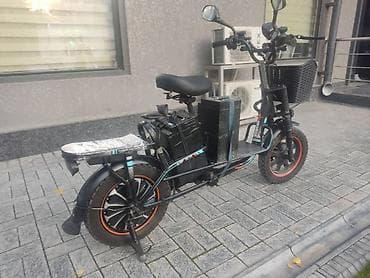 мотоцикл китай: Электрический скутер (городской минибайк) - Компактная рама с низкой — 1