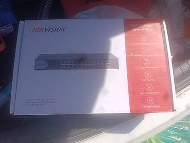 mix pro: Коммутатор HIKVISION 24‑Port Gigabit Ethernet Switch. Ключевые — 1