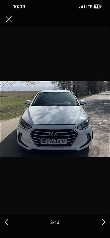 elantra luxe: Hyundai Elantra: 2018 г., Автомат, Седан — 3