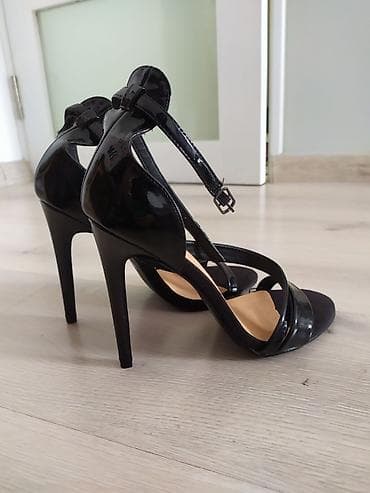 Аксессуары: Продаю новые, стильные босоножки на вечер на высоком каблуке — 2