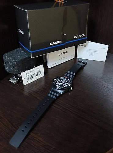 Аксессуары: Классические часы часы, Casio, Пластик, Япония, Водонепроницаемые, Унисекс, Б/у — 2