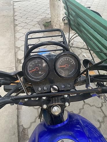 другая мото: Мотоцикл дорожный/универсальный, сине-черный Основные характеристики — 3