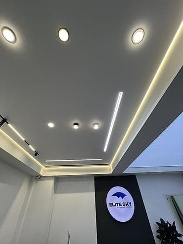 кольцо для натяжного потолка: Монтаж потолков, Монтаж потолочных плинтусов | Гипсокартонный, Реечный | Багет Больше 6 лет опыта — 1