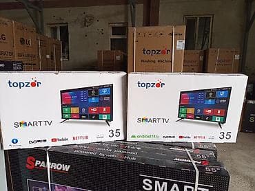 Smart TV Topzor 35" - Диагональ: 35" - Платформа: Android 14 TV -