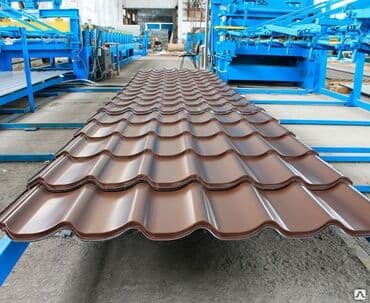 Үйдүн үстүндөгү чатыр: Профнастил металлочерепица сайдинг желоб канек снегодержатели — 9