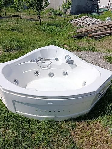 тропический душ: Джакузи, Угловая, Акрил — 2