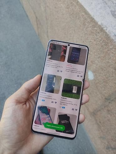замена экрана: Samsung Galaxy S20 Plus, Б/у, 128 ГБ, цвет - Фиолетовый, 2 SIM — 9
