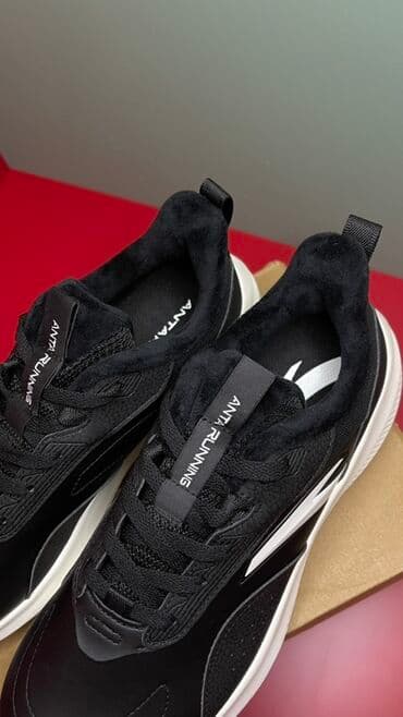 спортивное оборудование: Мужские кроссовки, 40.5, Anta, Новый, цвет - Черный, Бесплатная доставка — 2