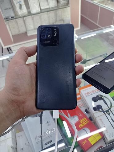 redmi 12c: Redmi, Redmi 10C, Б/у, 64 ГБ, цвет - Черный, 2 SIM — 2