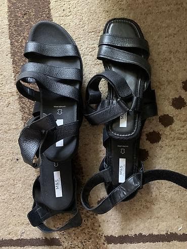 karl kani: Мужские сандалии, 41, 42, Marks & Spencer, Новый, цвет - Черный, Самовывоз — 1