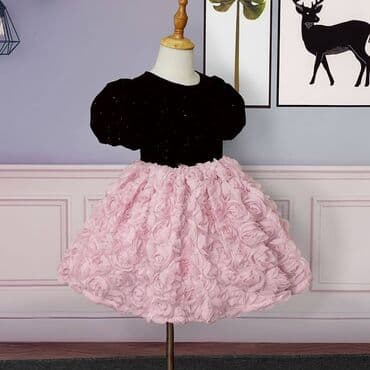 школьная одежда для девочек: Детское платье, Новый — 19