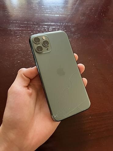 11 pro max iphone: IPhone 11 Pro, 64 ГБ, Matte Midnight Green, Чехол, 100 % — 2