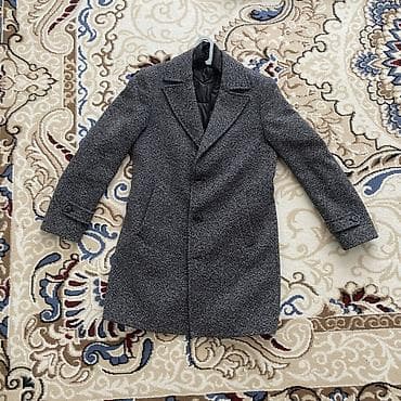 черная форма: Мужское шерстяное пальто Palmonte Exclusive - Классический — 2