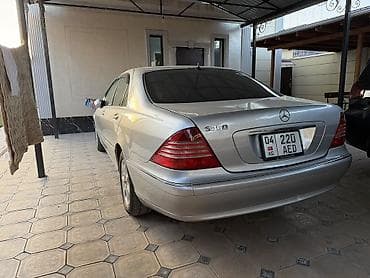 скупка бампер: Mercedes-Benz S-Class: 2003 г., 3.5 л, Автомат, Бензин, Седан — 3