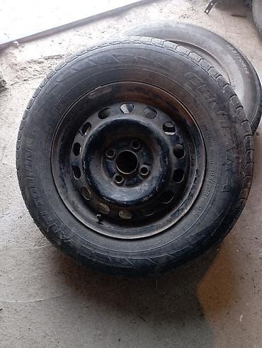 сапат бетон: Дөңгөлөктөр монтажда 195 / 70 / R 14, Жай, Комплект, Жеңил унаалар, Темир, тешиктери - 4 — 2