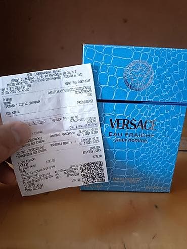 Жеке буюмдар: Всем здравствуйте! продаю Versace Man Eau Fraîche Pour Homme мужской — 2
