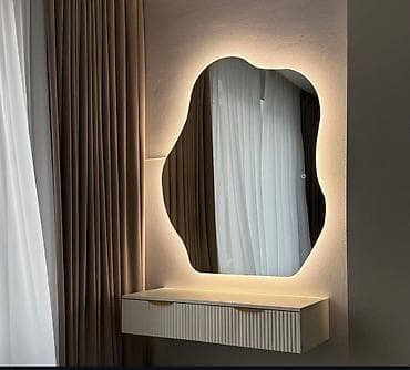 искусственный трава: Зеркала с подсветкой на заказ - Изготовление зеркал любых форм — 3