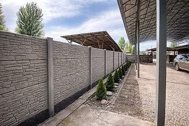 Еврозабор из железобетонных панелей