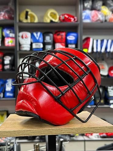 боксерка: Шлем боксеркий в спортивном магазине SPORTWORLDKG. Кожаные и кожа зам — 5