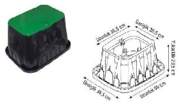 ящик из фанеры: #Коробка для электро клапана полива-12" #Колодец монтажный — 6