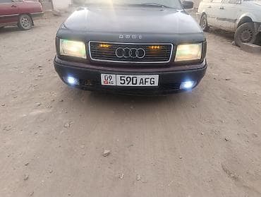 бишкек авто машина: Audi 100: 1991 г., 2 л, Кол менен иштөөчү, Бензин, Седан — 1