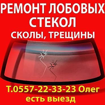 Ремон лобовых стекол ( сколы,трещины) есть выезд