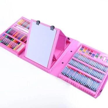 художественный набор: Акция!!! Набор юного художника 208+3 предмета с мальбертом со склада в — 3